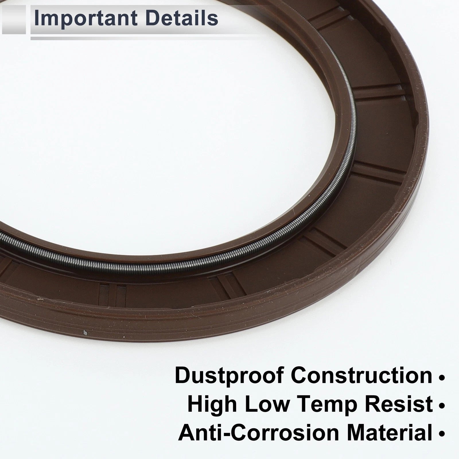 1 Pc Rear Crankshaft Oil Seal for Hyundai Elantra, Kia Soul (No. 21443-2E000)