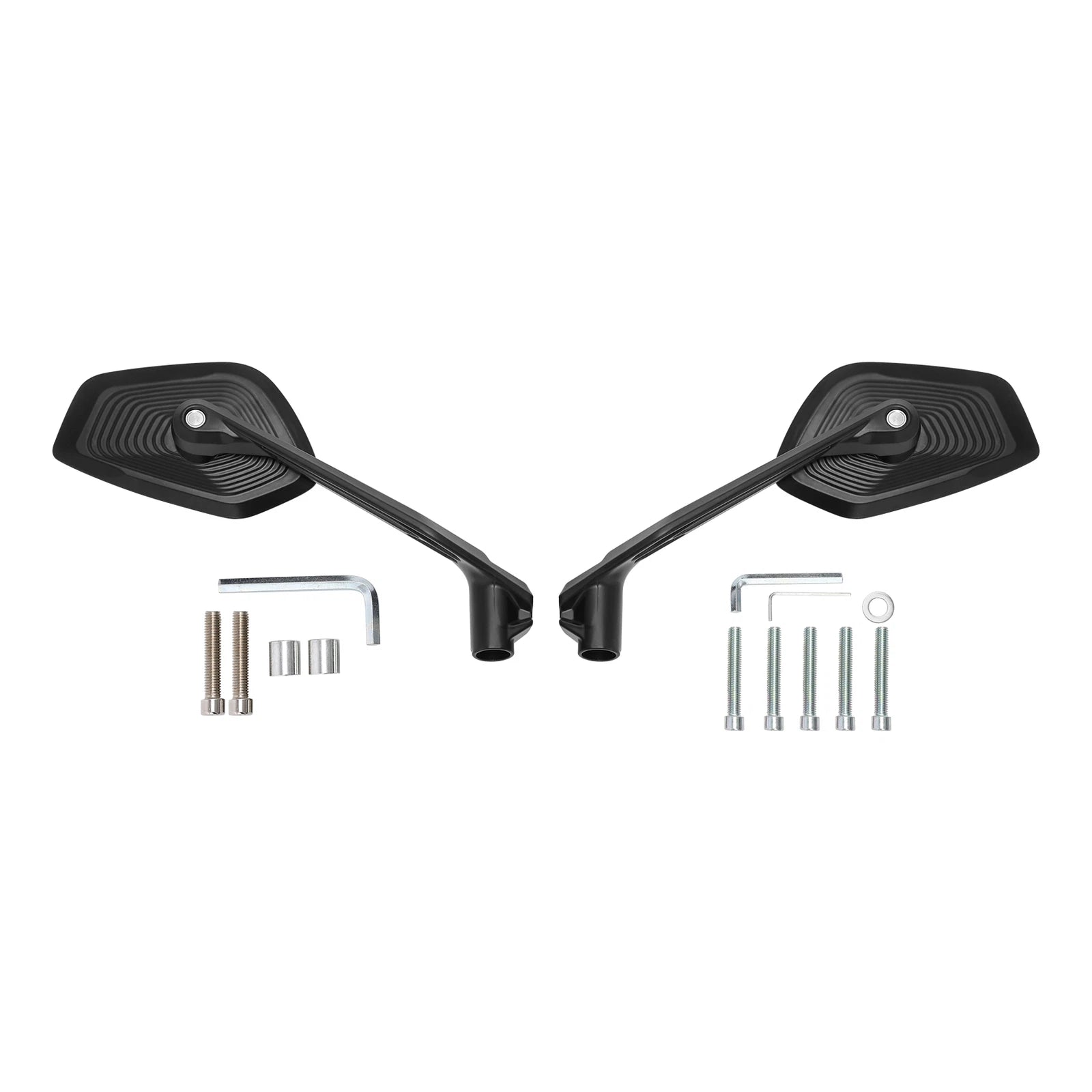 Side Rearview Mirrors for BMW F700GS F800GS F800R F850GS R1200GS R1250GS (2013–2023)
