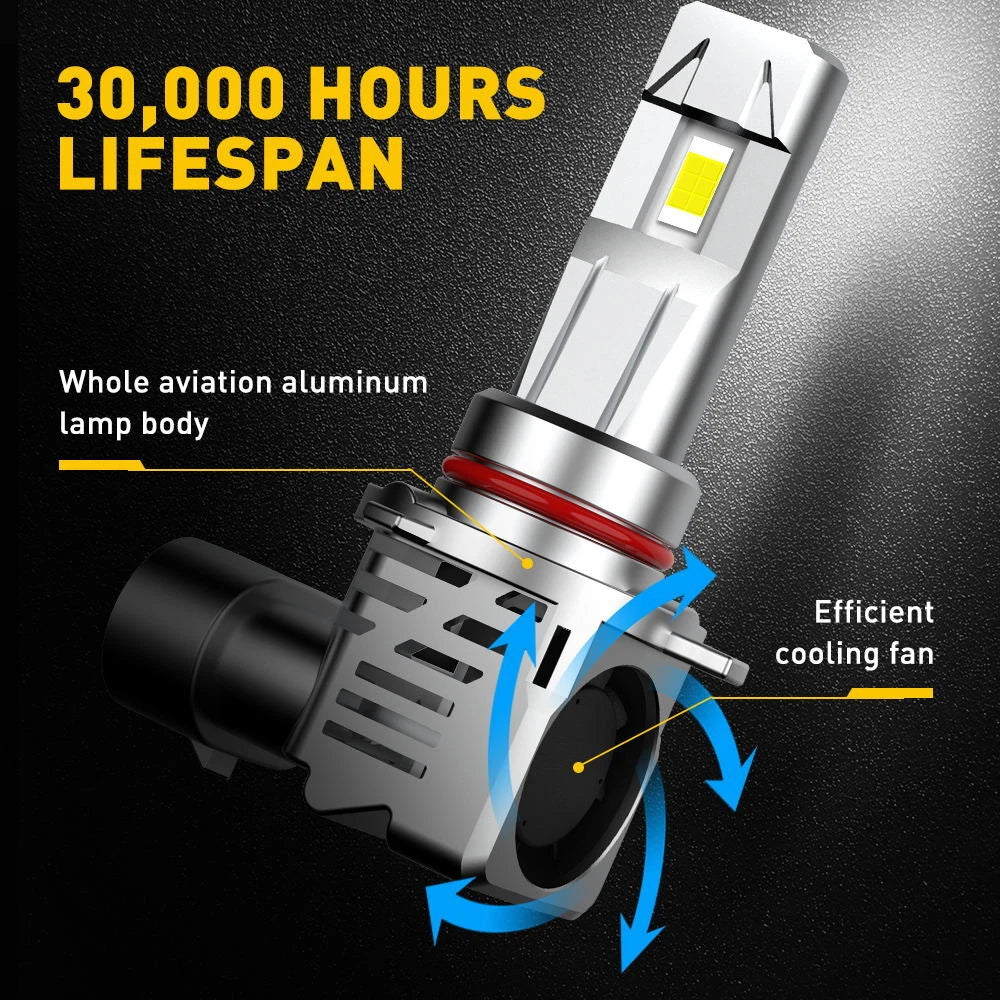 AUXITO LED Headlight Bulbs for Dodge Challenger (2015â2021)