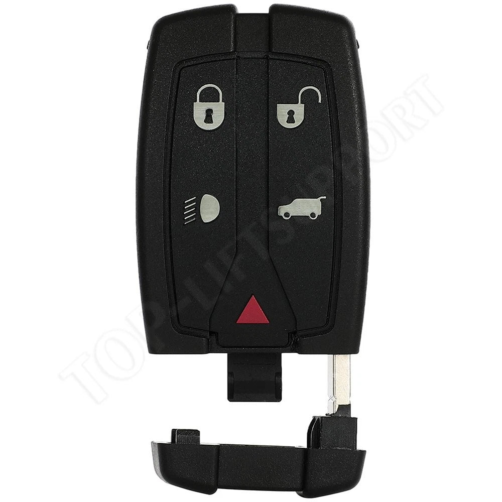2X Key Fob Remote Shell Case for Land Rover LR2 (2008–2012) 5 Buttons