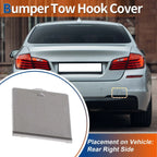 Rear Tow Hook Cover for BMW 5 Series Bronze Metallic