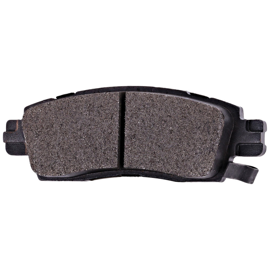 Set of 4 Rear Semi-Metallic Brake Pads for Chevrolet Trailblazer (2002–2009)