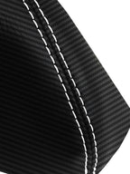 E Brake Boot Cover for Nissan 300ZX (1990–1996) PVC Carbon White Stitch