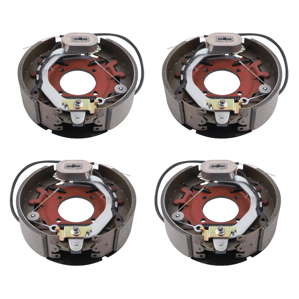 Set of 4 Electric Brake Assembly for Dexter Axle 8000 lbs (023-435-00, 23-434)