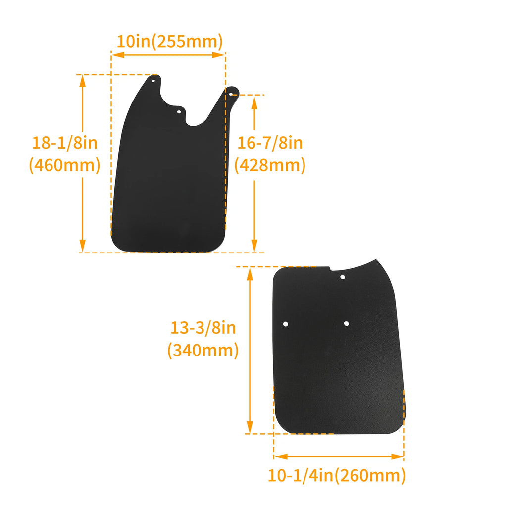Mud Guards for Tacoma 4x4 Prerunner (1995–2004) with Flares