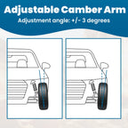 Front Camber Bolt Rear Camber Arm Kit for Scion tC (2005–2010)