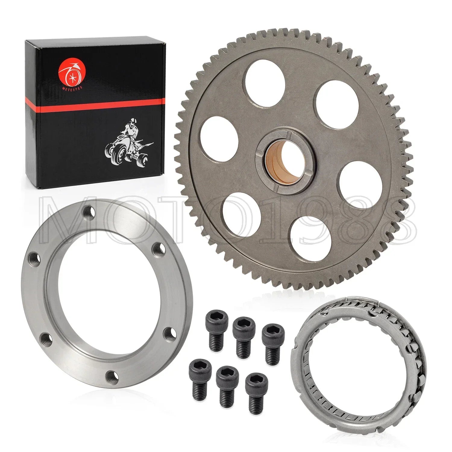 Starter Clutch kit One Way Bearing & Gasket for Yamaha Rhino 450 (2004–2007)