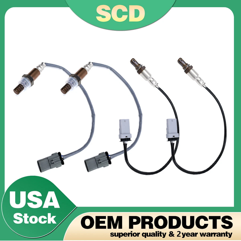 Set of 4 Oxygen O2 Sensors 234-4974 & 234-4940 for Chevy Silverado