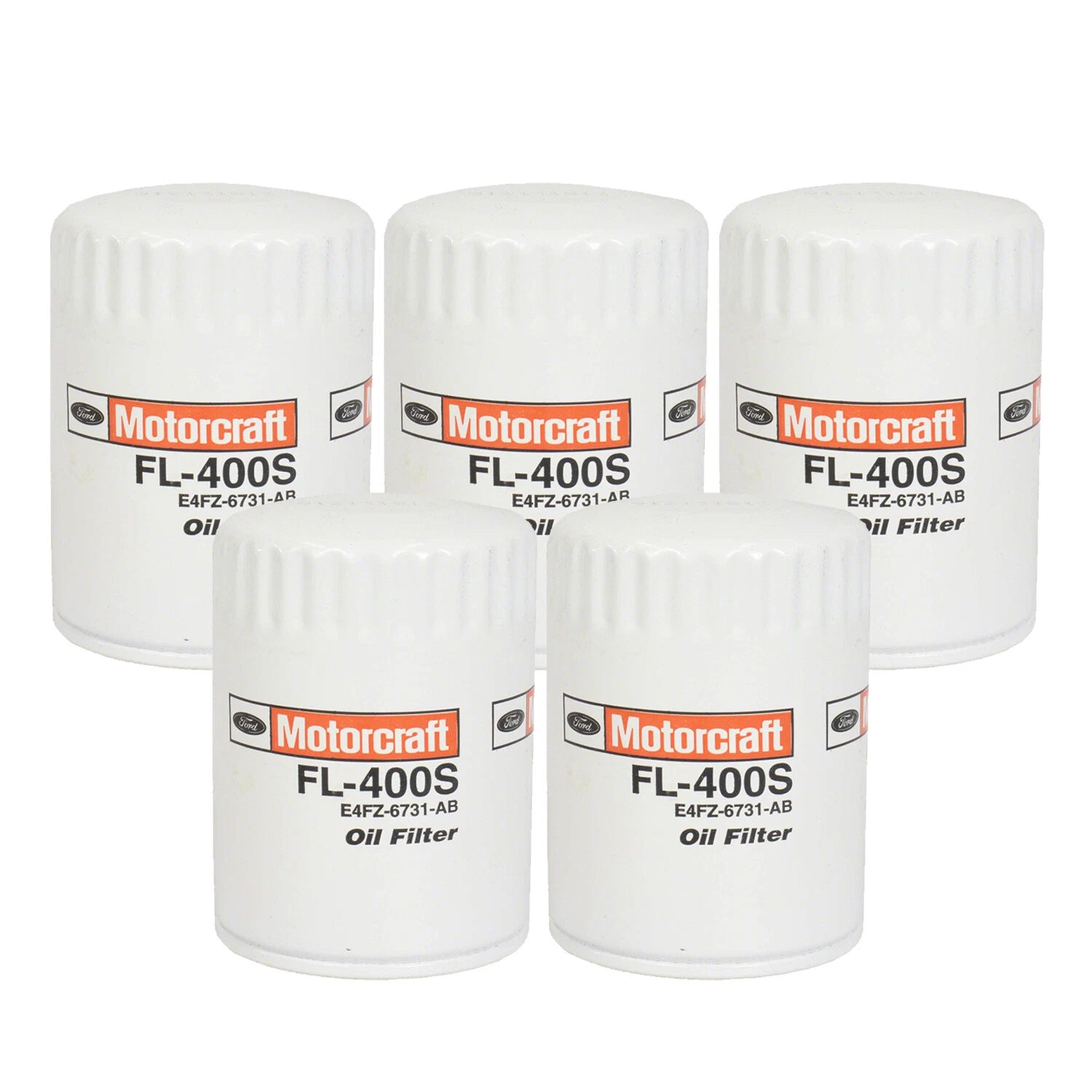Set of 5 Engine Oil Filters for Chrysler Ford Lincoln Mercury (OEM)