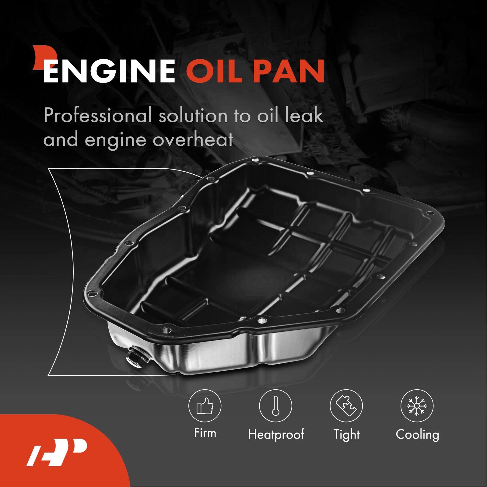 Engine Oil Pan Sump for Hyundai Sonata (2006–2008) & Santa Fe (2007)