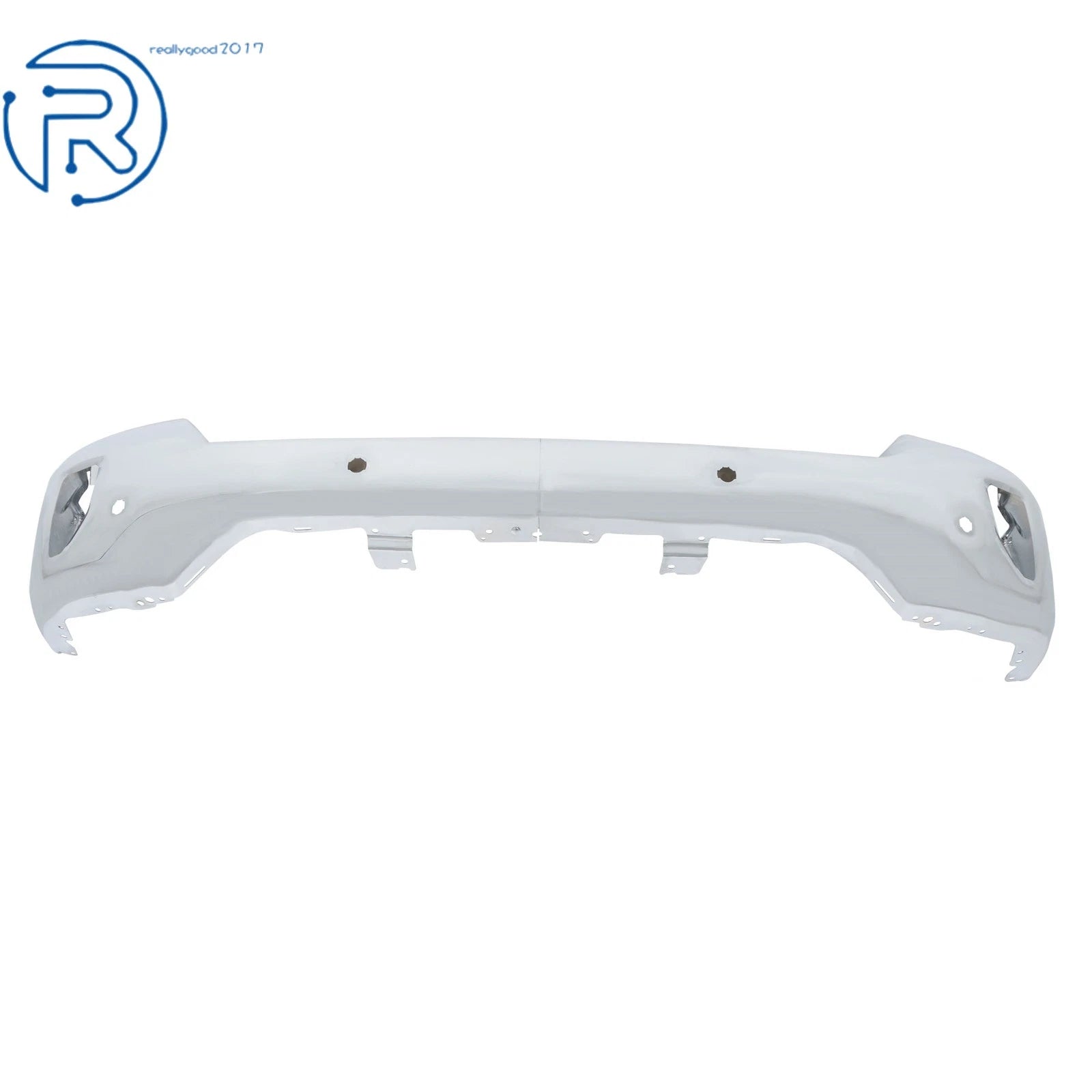 Chrome Steel Front Lower Bumper Assembly for Chevrolet Silverado 1500 (2016-2018)