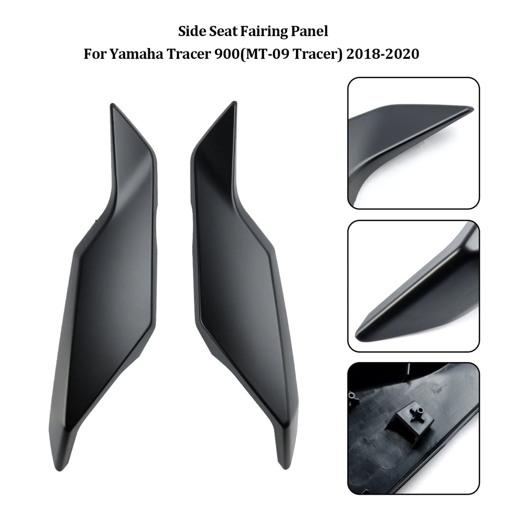 Rear Tail Side Seat Fairing Panel for Yamaha Tracer 900/GT (2018–2020) Matte Black