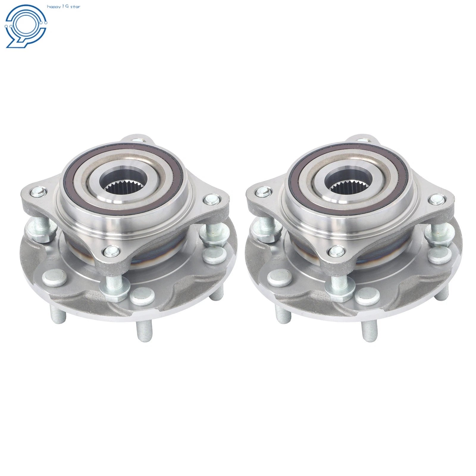 2X Front Wheel Hub Bearing Assembly for Toyota 4Runner Tacoma (2003-2021)