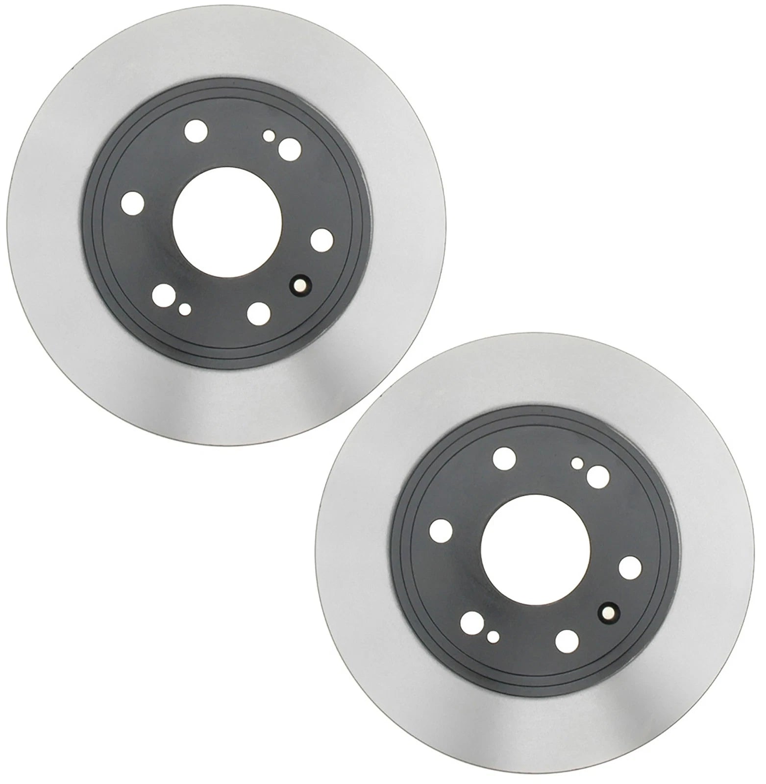 Set of 2 Front Coated Disc Brake Rotors for Chevy GMC (Police Pkg)