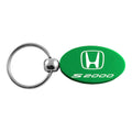 Green Oval Keychain KC1340.S20.GRN - Officially Licensed for Honda S2000