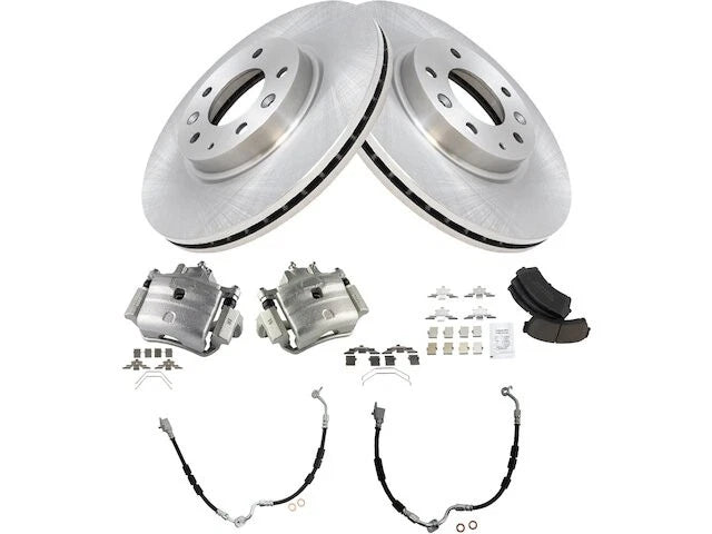 Front Brake Pad Rotor Caliper Set for Mazda 6 (2006–2008) KJ275MP