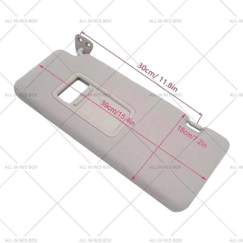 Sun Visor Left Grey for Nissan Tiida C11 (2004–2012)