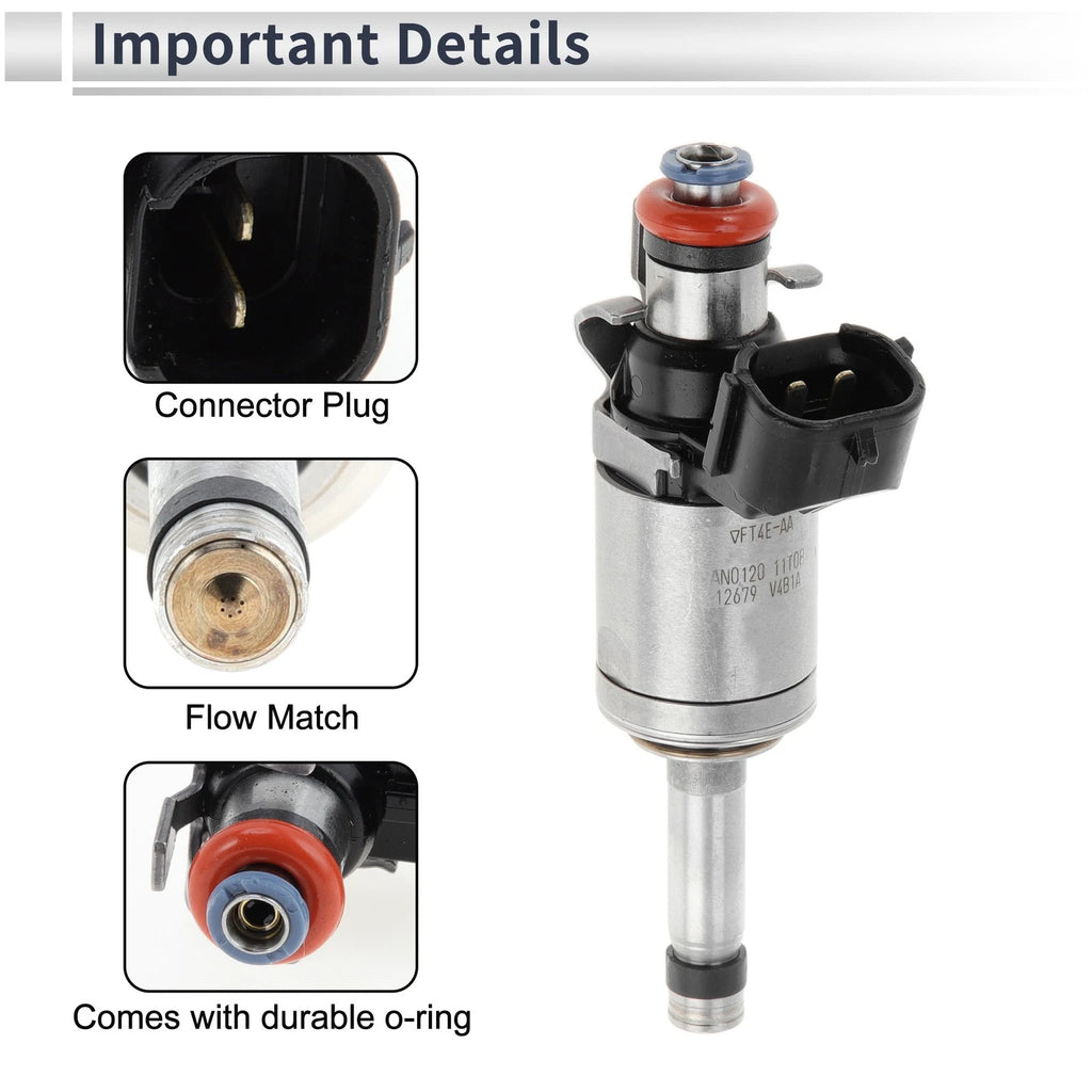 Fuel Injector No.FT4E9F593AA for Ford Edge 2.7L (2015–2018)