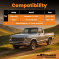 5" Front Lowering Spring Kit for Chevy Silverado C10 GMC Sierra C15 (1973–1987)