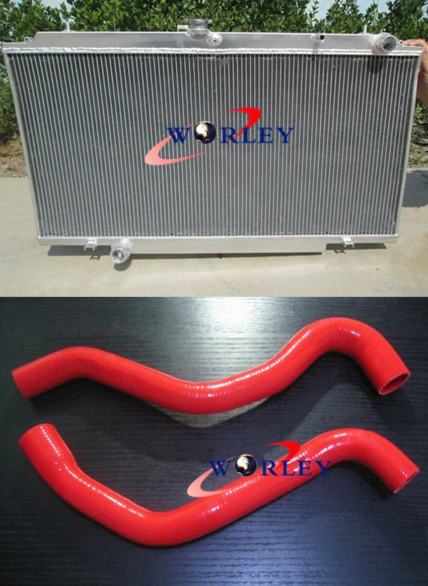 3 Core Aluminum Radiator & Hose for Nissan Patrol GU Y61 (2000-2009)