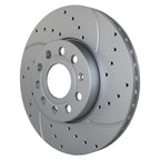 2X Front Drilled Coat 288mm Brake Rotors for A3 Beetle Jetta (2000–2006)