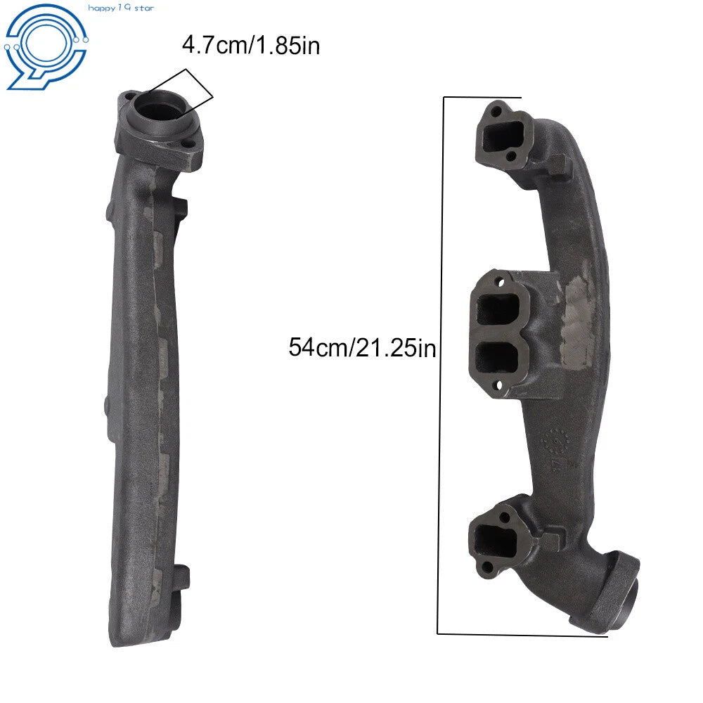 Exhaust Manifold with Gasket Kit for Dodge Ram 1500 2500 3500 & Dakota (1994–2002)