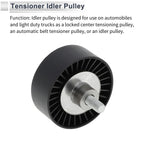 Drive Belt Idler Pulley Black for BMW Series 3 (2008-2012)