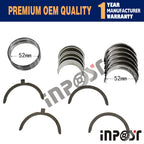 STD Full Bearing Set for Kubota D1703 D1803 (52mm or 60mm)