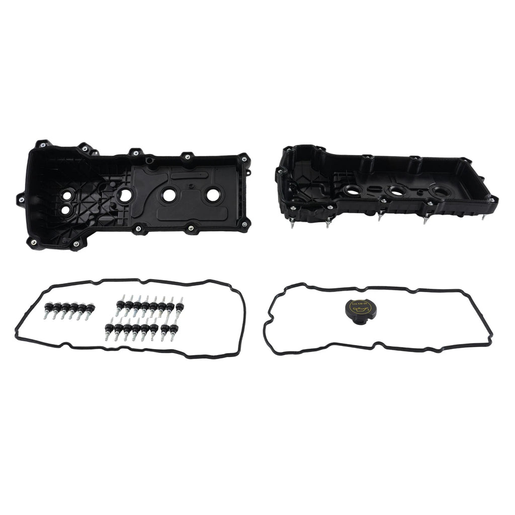 2X Engine Valve Cover W/ Gaskets for Ford Lincoln Edge F-150 Transit 150 250 350 (2015–2023)