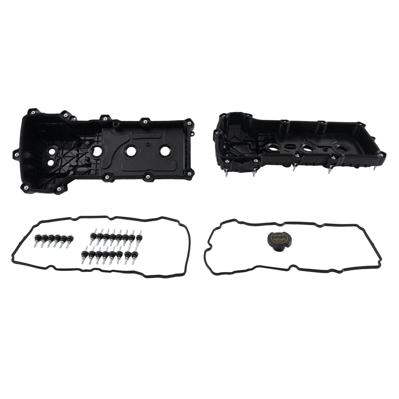 2X Engine Valve Cover W/ Gaskets for Ford Lincoln Edge F-150 Transit 150 250 350 (2015–2023)