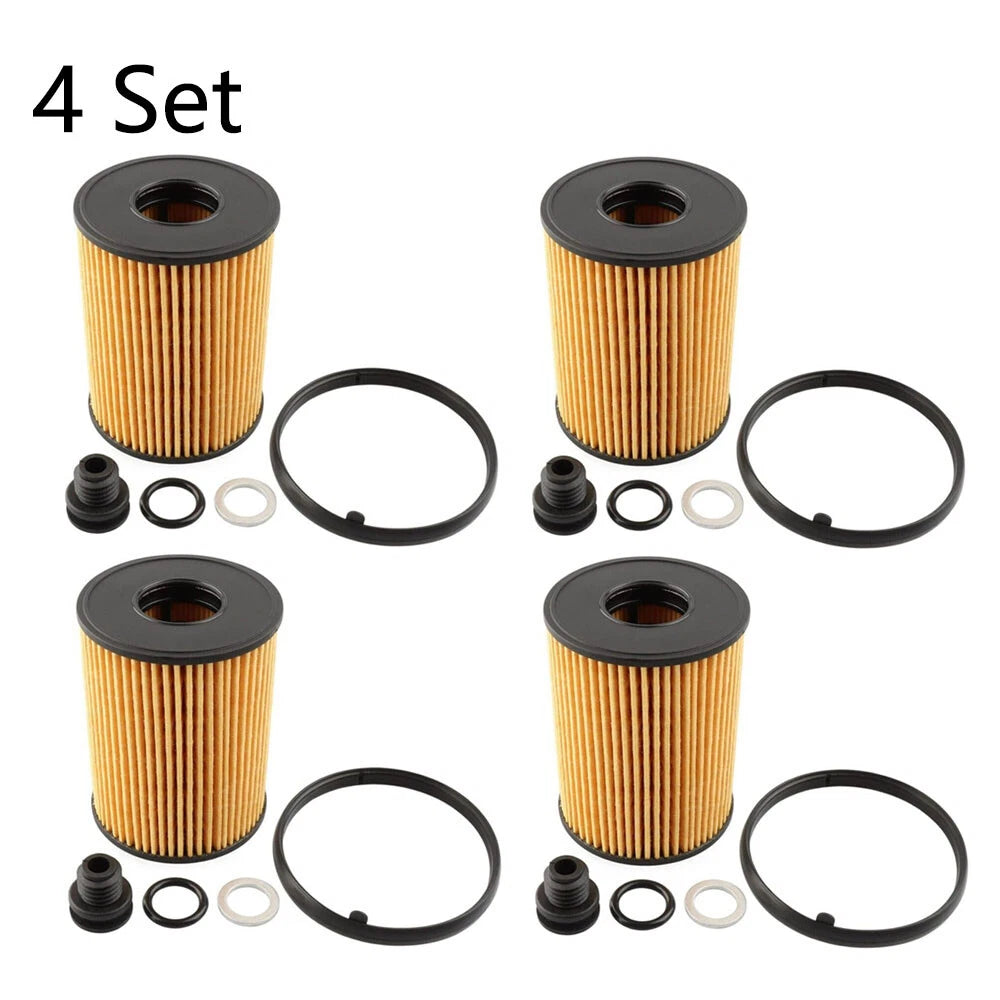 4X Engine Oil Filters 26350-2S000 for Hyundai Kia 2.5L (2020–2024)