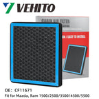 HEPA Cabin Air Filter for RAM 1500 (2016–2022, Classic 2019–2022) CF11671