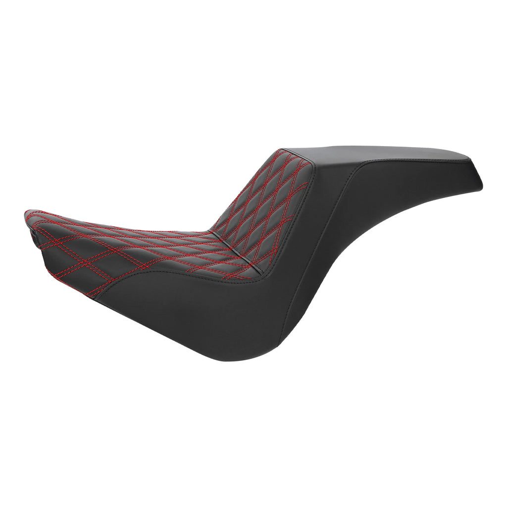 Driver Passenger Seat for Harley Softail Street Bob (2018–Present) Black