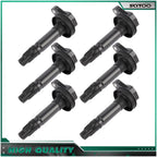 6 Ignition Coils for Ford Taurus, Flex, Lincoln MKT 3.5L (2010–2012)