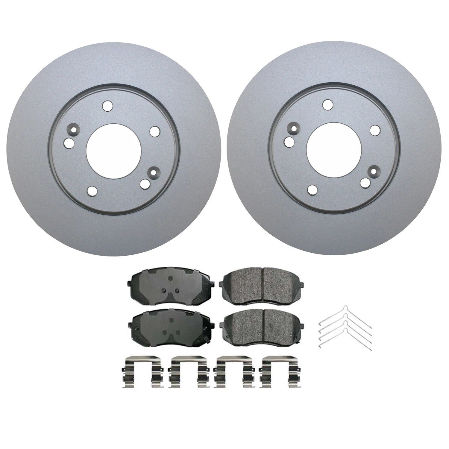 Front Brake Kit 280mm Disc Rotors & Akebono ProACT Pads for Kona Seltos (2020–2023)