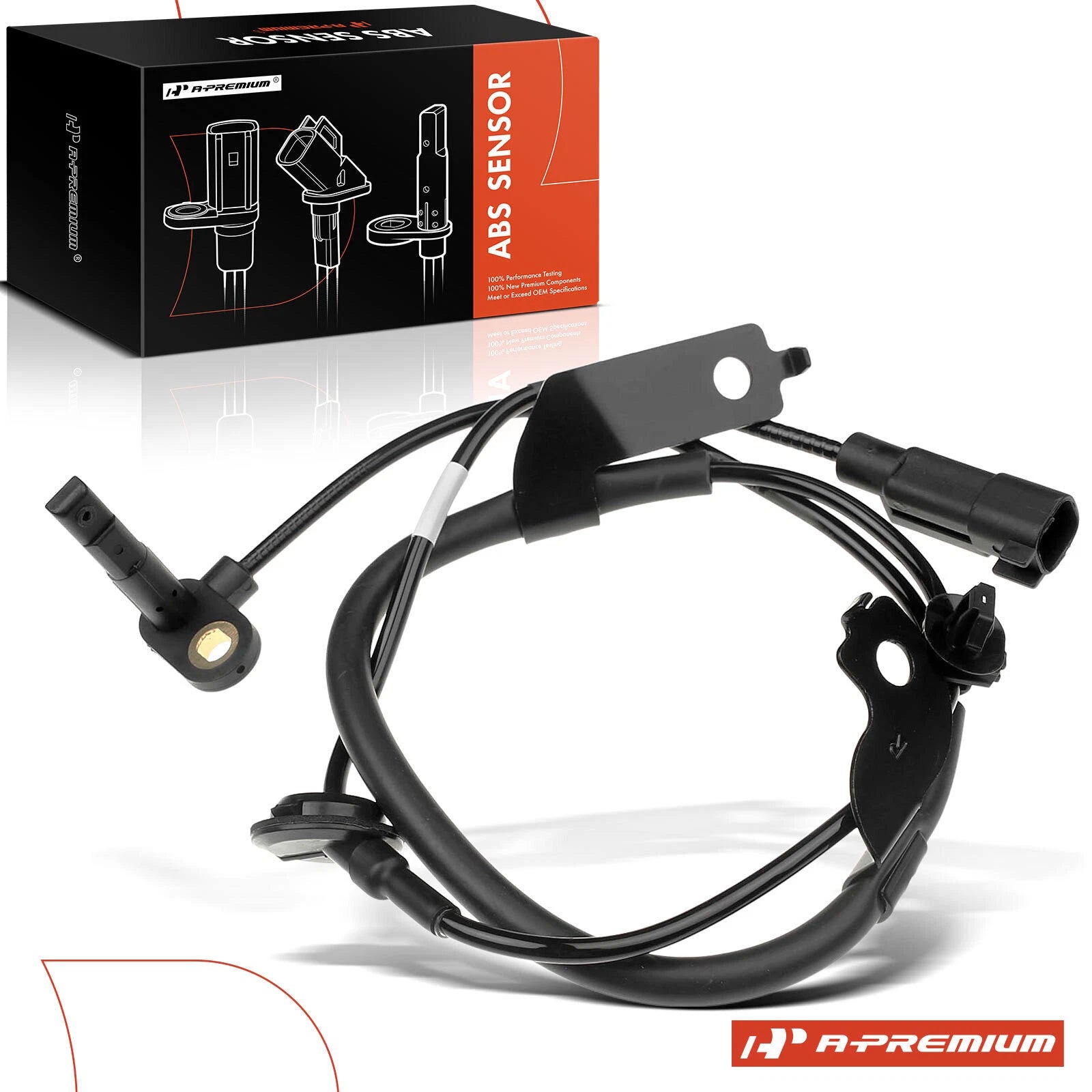 Front Right ABS Wheel Speed Sensor for Mitsubishi Outlander (2007–2011, 2013–2017)