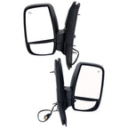 Set of 2 Heated Mirrors for Ford Transit-350