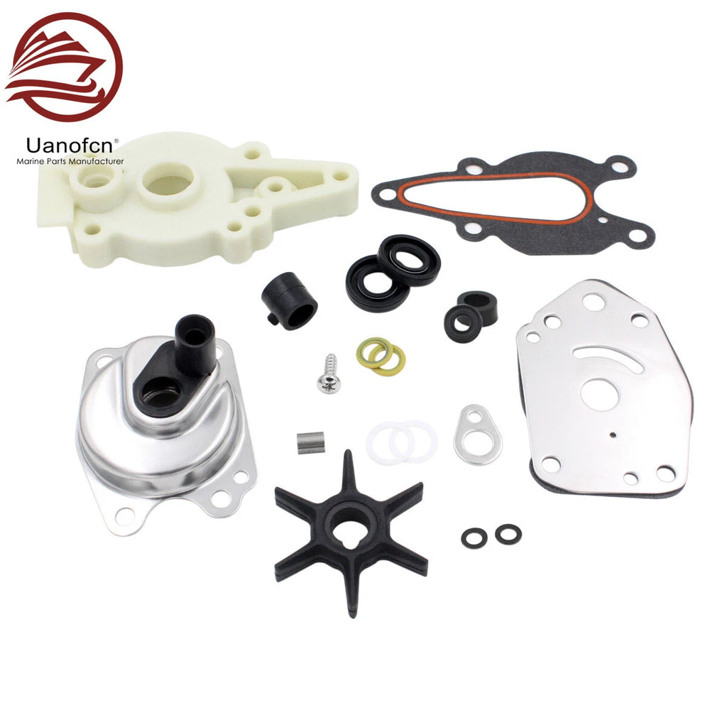 Water Pump Impeller Kit for Mercury Mariner 6 8 9.9 15 HP (2-Stroke) 46-42089A5