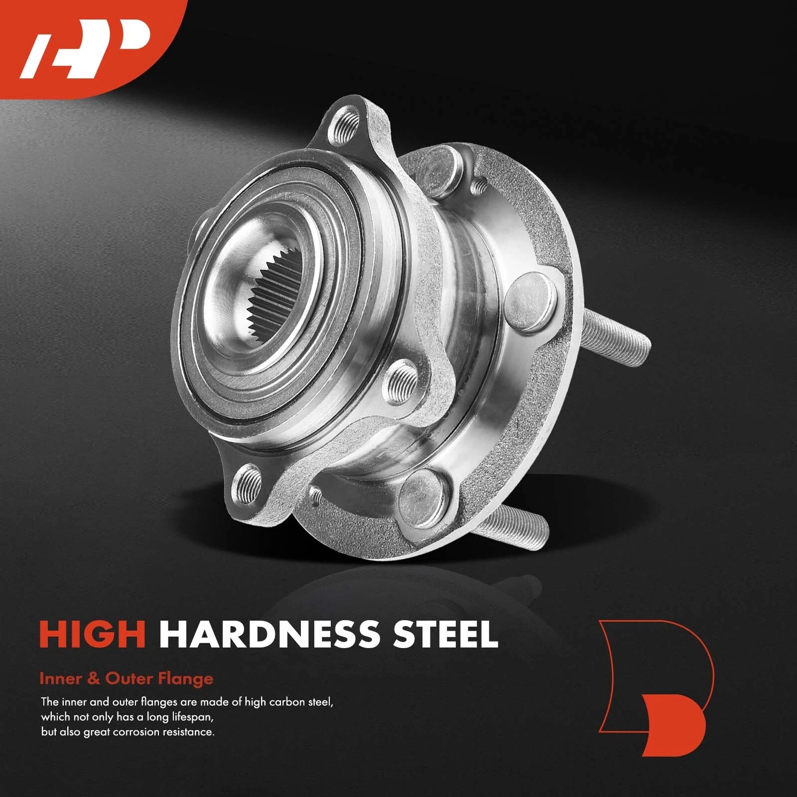 Wheel Hub & Bearing Assembly for Kia Sorento Hyundai AWD (2011–2020)