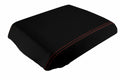 Console Lid Armrest Cover for Hummer H2 (2005–2007) Carbon Fiber Red Stitch