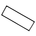 Piano Black Center Console Storage Box Cover Trim for BMW 3 Series (1991–1999)