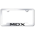 Stainless Steel Cut-Out License Plate Frame - Officially Licensed for Acura MDX