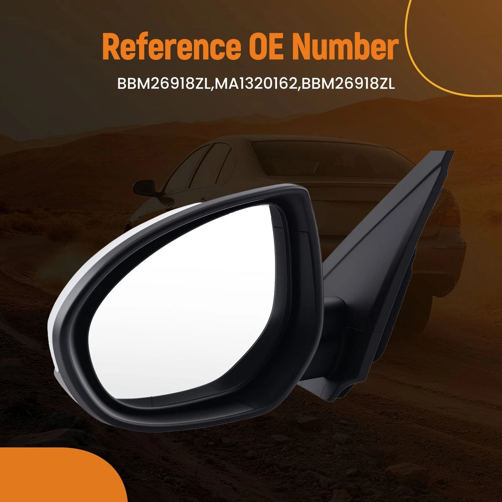 Left Side Mirror for Mazda 3 GT/GS-SKY 2012-2013 MA1320162 Power