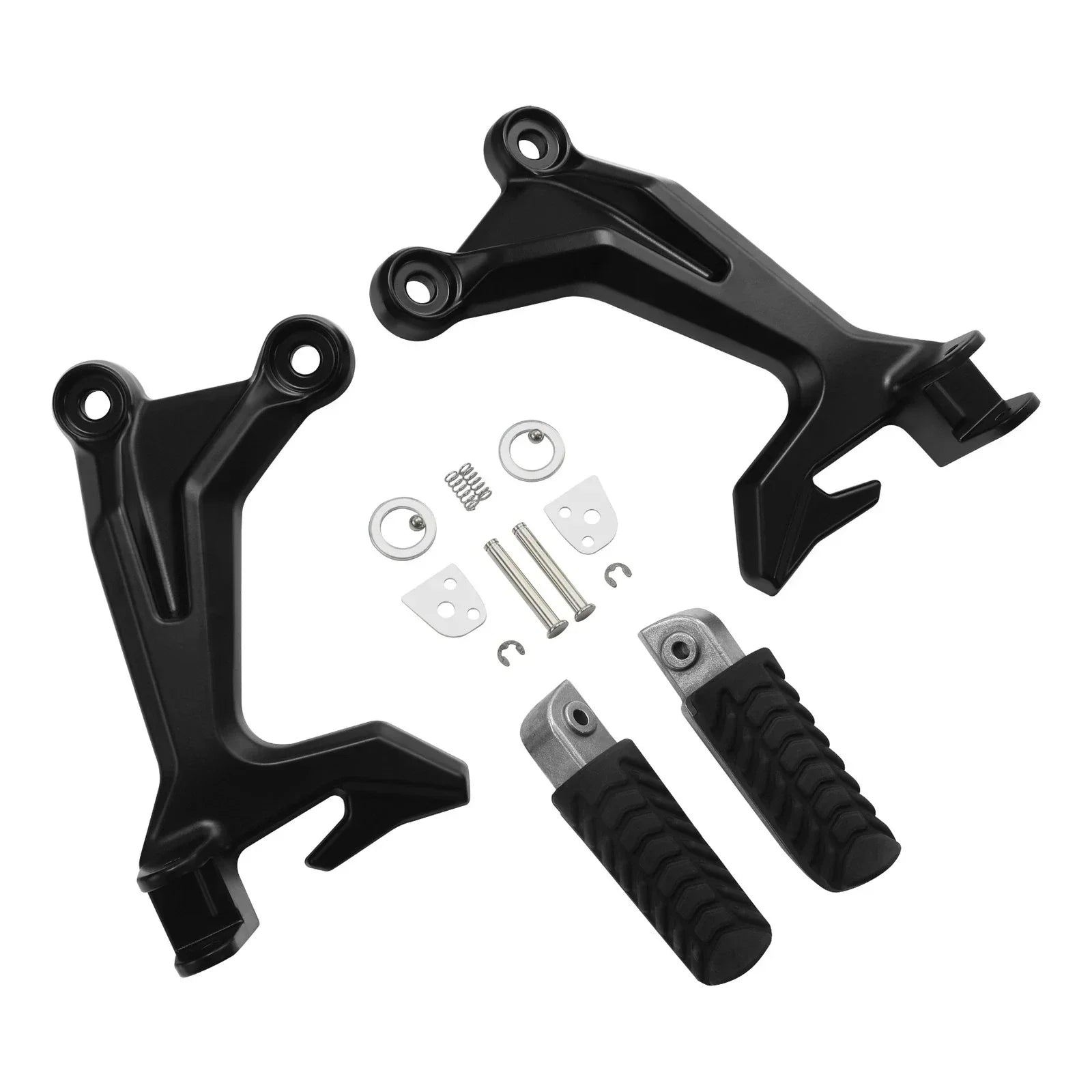 Footrest Bracket Passenger Seat Footpegs for Kawasaki Ninja 650 (2017-2019)