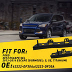 Set of 2 Front Bumper Retainer Brackets for Ford Escape (2013–2016)