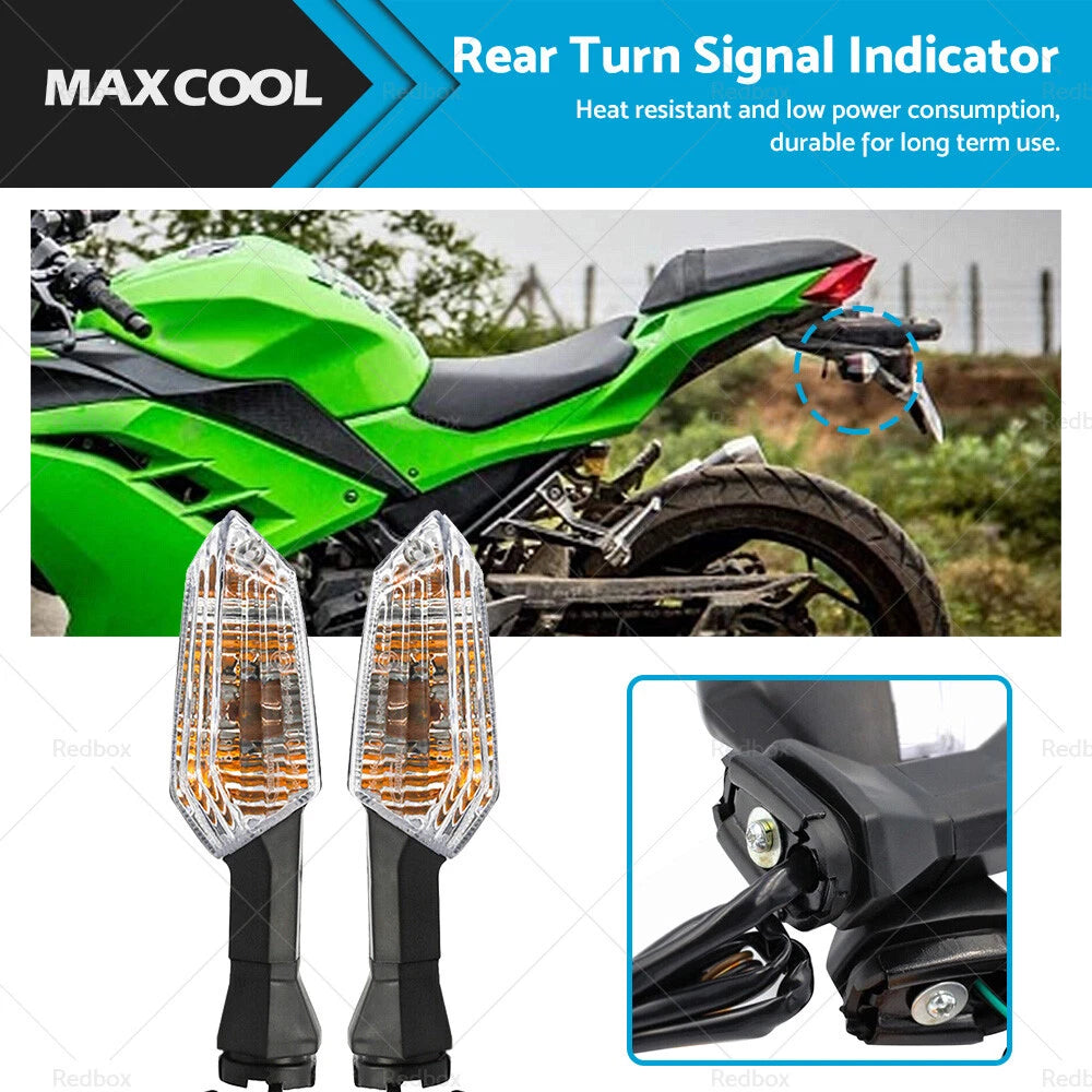 Rear Turn Signal Indicator for Kawasaki Ninja 250 300 650 1000 Z1000SX