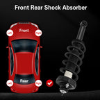 Set of 2 Rear Shocks Struts Assembly for Dodge Journey (2011-2019)