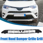 Front Hood Bumper Grille for Toyota RAV4 LE (2016–2018) No.531120R060 Black