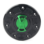 Fuel Gas Tank Cap Cover for Kawasaki Ninja ZX-6 ZX-7 ZX-9 ZRX-1100 GPZ500