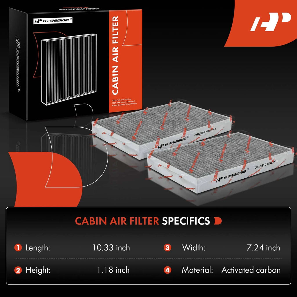 Engine and Activated Carbon Cabin Air Filter for Mercedes-Benz CL550 (2007–2013)